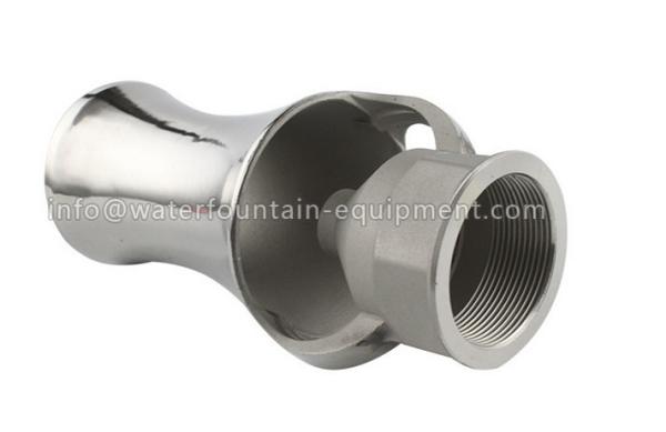 Commercial Cascade Fountain Nozzle , Stainless Steel Fountain Nozzles Wind Resistance