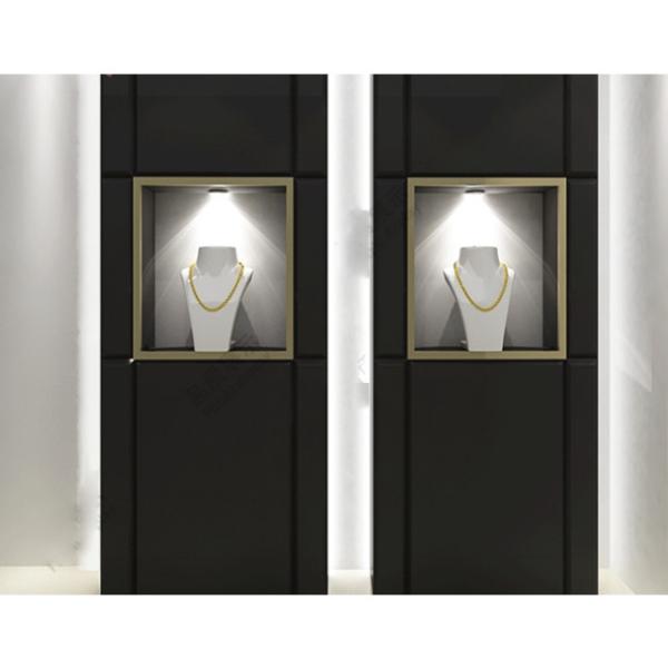 Customized Hot Sale Luxury Showcase Jewelry Display Stand Jewelry Display Kiosk Jewelry Showroom Layout and Design