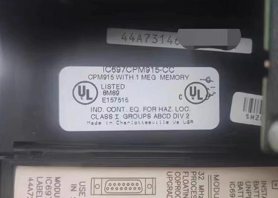 Unidad Central de Procesamiento GE Fanuc IC697CPM915, 64 MHz, 32 bits, Serie 90-70