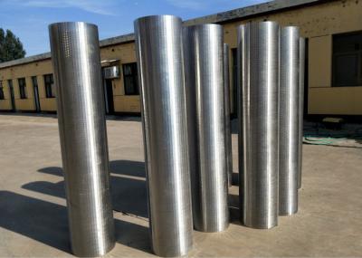 Vee de aço inoxidável cilindro giratório dado forma da tela do fio para o uso industrial