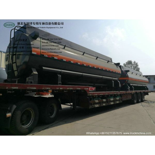 Chemical Acid Tank Body Chemical Liquid Tanker Body with Container Locks Trailer Road Transport WhsApp:+8615271357675