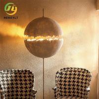 Modelo criativo simples nórdico Room Light da sala de visitas de Art Spherical Modern Floor Light