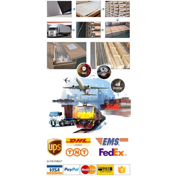 Горяче прокатаная спираль из нержавеющей стали Бесшовная стальная труба из сплава 10 мм - 1250 мм Ширина и защита бумажной или ПВХ пленкой