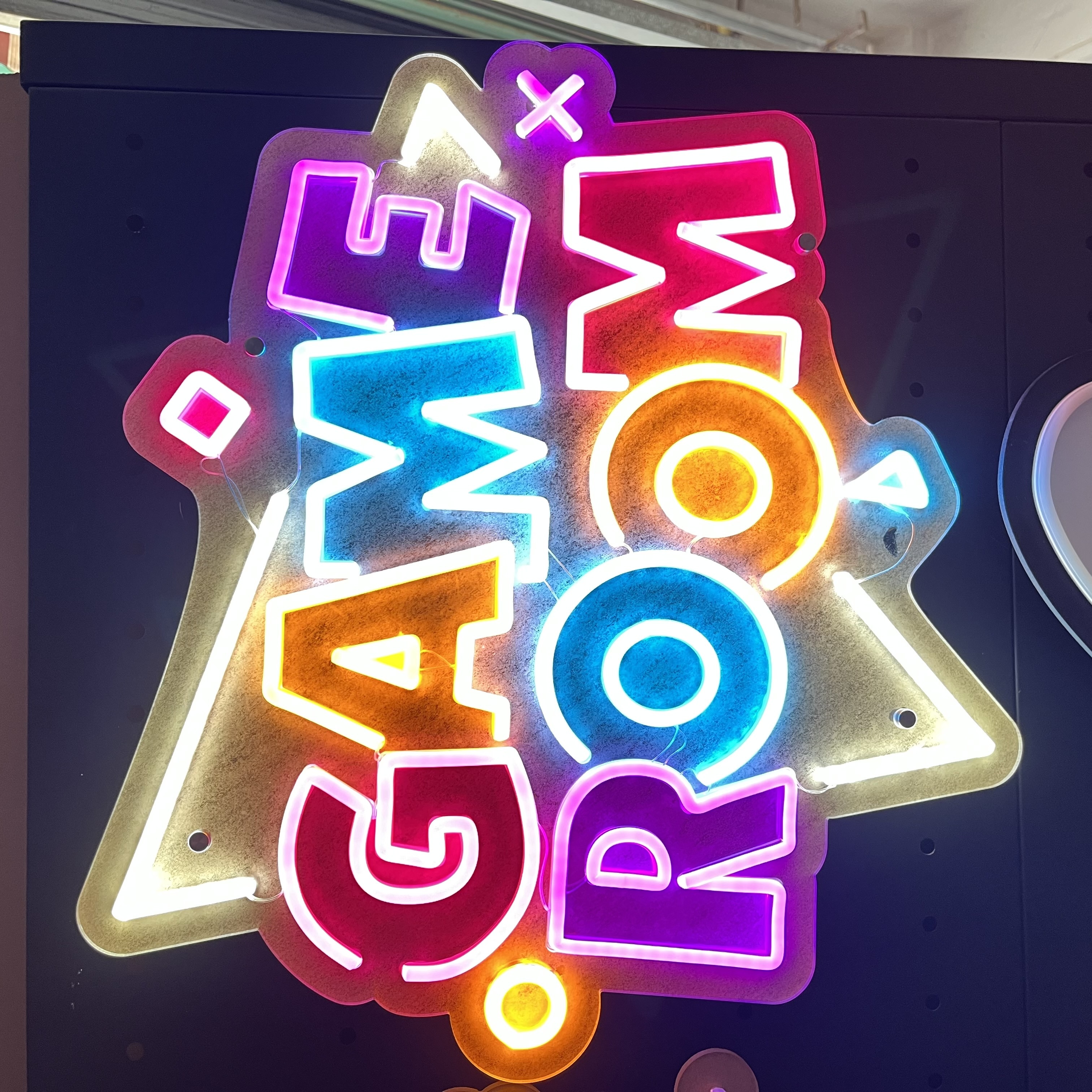 Custom Bar Nightclub LED Neon Sign — Beer Logo / Open Sign, 12V Dimmable, Silicon + Acrylic