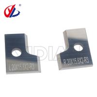 Lâmina de raspagem de carboneto de tungstênio 20X15,8X2mm para máquina de colagem de bordas CEHISA