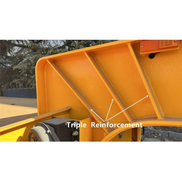 3 оси 80 тонн низкополосной полуприцеп для продажи на Мадагаскаре