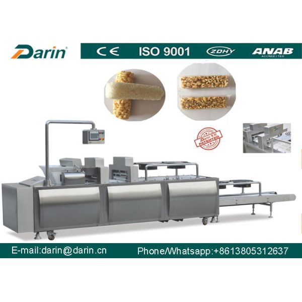 Barra do cereal dos arrozes tufados do produto comestível que faz a máquina 100