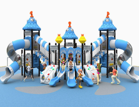 High-quality LLDPE plastic galvanized steel outdoor  children's playground equipment kindergarten at a competitive cost 
