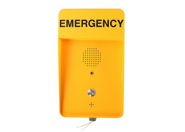 Telefone exterior da emergência da linha de apoio ao cliente SOS do seletor da velocidade, telefone IP66 da emergência da estrada
