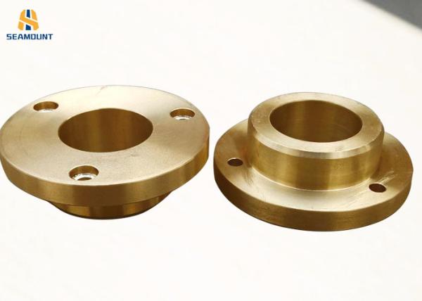 Threaded Flanged Bronze Bushings Crusher Machine Parts With Long Life