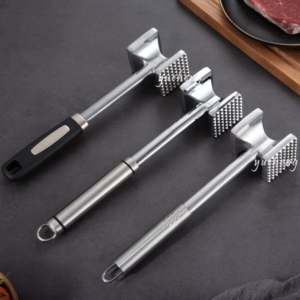 Zinc aluminum alloy meat hammer double -sided meat hammer knocking meat hammer pine meat hammer food hammer kitchen uten