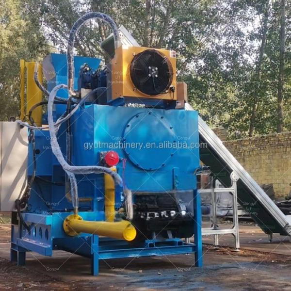 Máquina de embalagem de compressão para barbear madeira 2100 KG Máquina de embalagem de serrada horizontal com grande