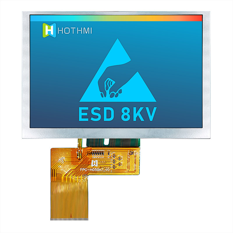 5,0 изготовитель дисплея мониторов TFT LCD солнечного света IPS дисплея дюйма 800x480 читаемый