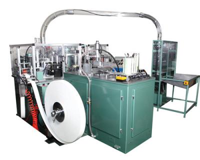 High Speed Disposable Ice Cream Cup Making Machine Line With PLC Control And Hot Air System