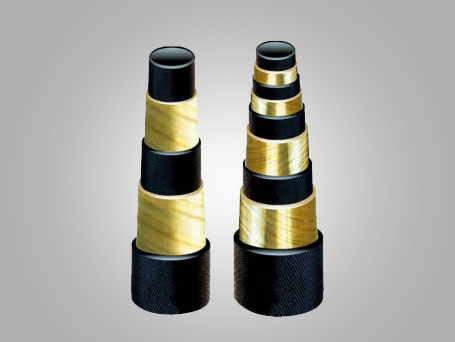 ультра шланг спирали стального провода шланга высокого давления 100MPa резиновый