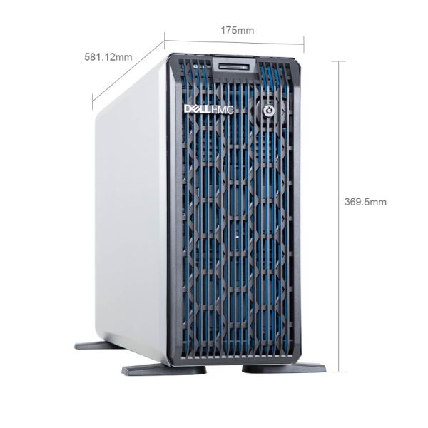 Dell PowerEdge T350 Intel Xeon E-2336 4.5U Tower Server with RAID Support H345/H755