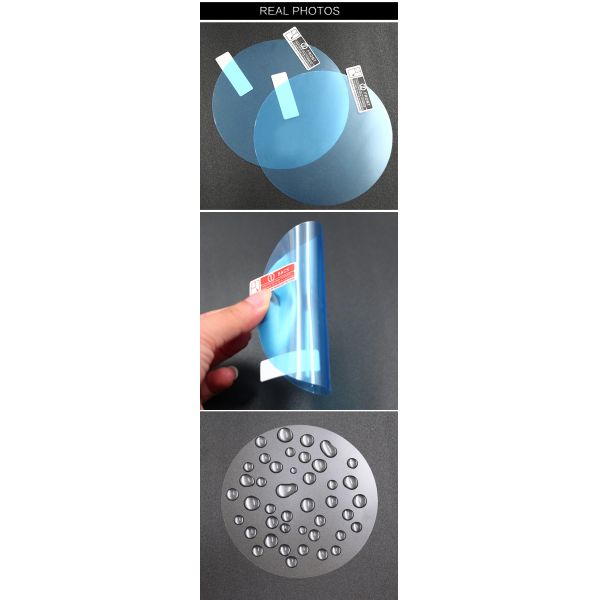 Anti Shock Screen Protector Rearview Mirror Film Protect Your Vision On Bad Weather