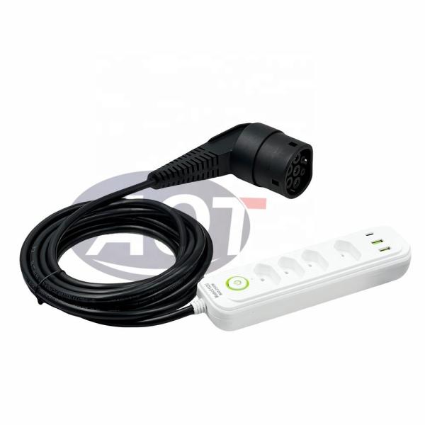 Type2 Energy Vehicle Discharge Adapter AOTAI BYD'S V2L With 5m Brazil Socket Sealing Gasket