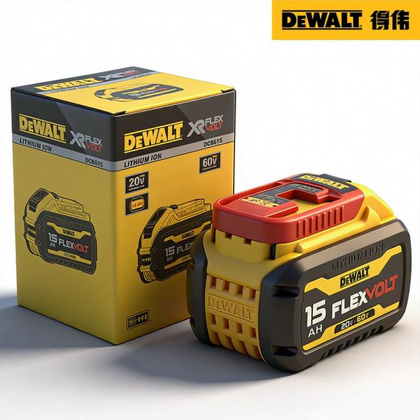300Wh 21700 Dewalt 60V 15Ah Battery 5000 Cycles For DCB615 DCF900 Impact Drills