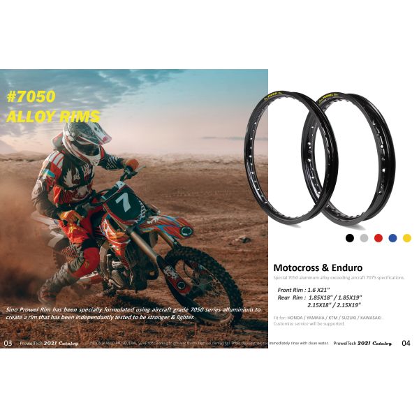 Enhance Your Motorcycle's Performance with Our Racing and Supermoto Alloy Wheels