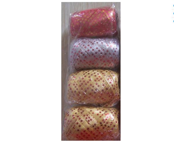 Easter Egg Printed Ribbon , Curling Ribbon Eggs 5mm x 10m printing cops for gift packing