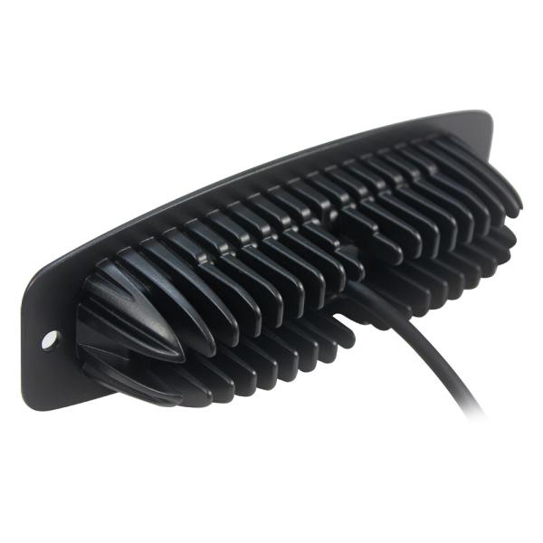 6 da barra ultra magro do diodo emissor de luz da polegada 6pcs*3w Bridgelux feixe nivelado da inundação da montagem para a motocicleta