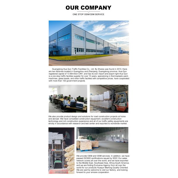 Pólvora de pintura termoplástica para la construcción de carreteras / calles de alta adhesión para el marcado de carreteras