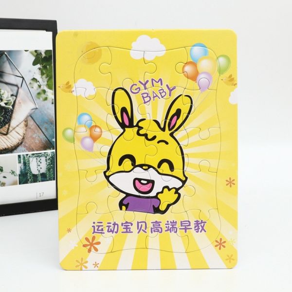 Квадратный подгонянный логотип рекламы создателя подарков мозаики печати сделанным