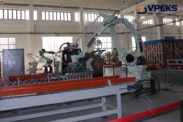 Speed Automatic Transfer Depalletizer Machine With Robotic Arm
