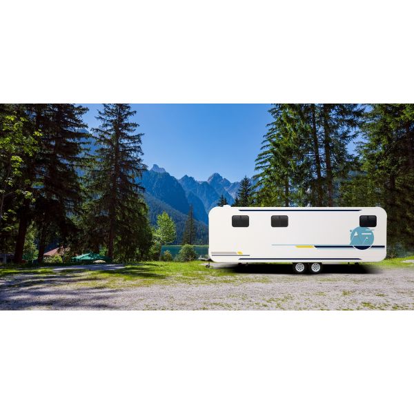 Hard Top Camping Caravan Hotel Caravan Luxury Trailer RV High End Camping Trailer Portable Living Space RV