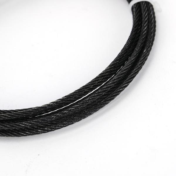 High Tensile Strength Black Oxide Steel Wire Rope