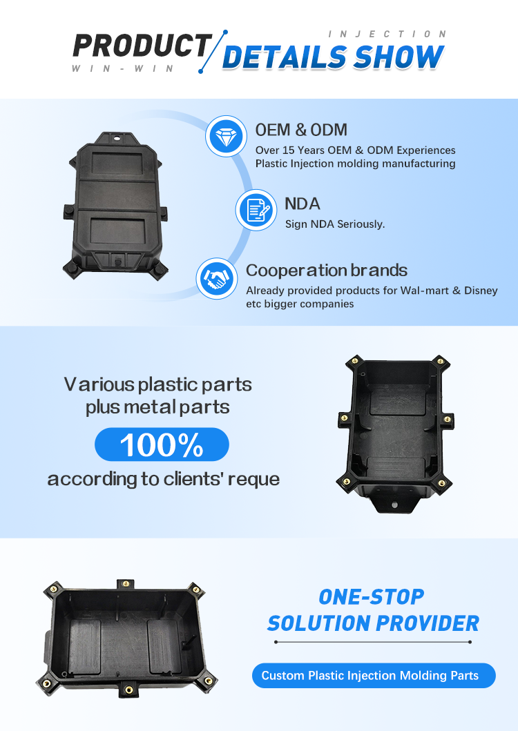 High-Quality Custom Plastic Injection Mold Manufacturer for Smoke Alarm Enclosures