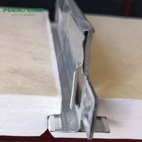 600x1200mm Fiberglass Soundproof Acoustic Insulation Ceiling Panels for Office Building