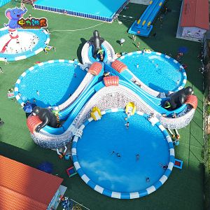 Inflatable Floating Castle