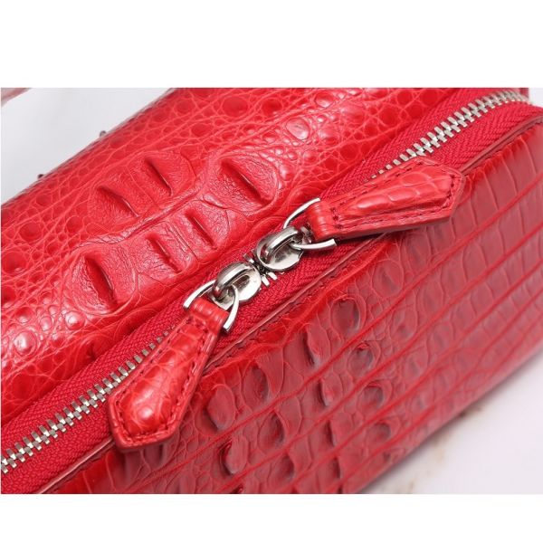 Fashion Designer Genuine Crocodile Leather Women Small Handbag Purse Authentic Alligator Skin Female Flap Shoulder Bag