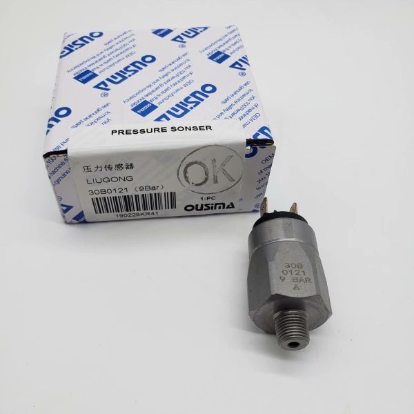 OUSIMA 30B0121 Construction Machinery Parts Pressure Sensor Switch 30B0121(9Bar) For LIUGONG