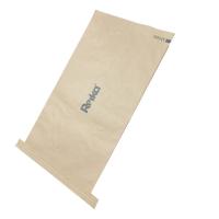 Saco de empacotamento de papel do coco de Brown do produto comestível para o material 25kg 20kg do alimento