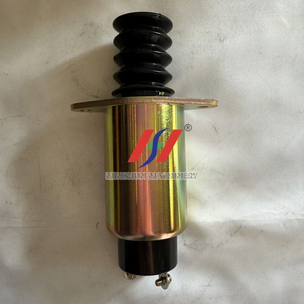 SA-4752-12 Fuel Shut Off Solenoid Valve 12V Excavator Fuel Shut-Off Solenoid Valve