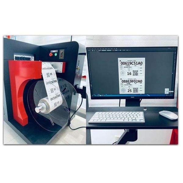 Pet/Kraft Paper Digital Label Printing Machine