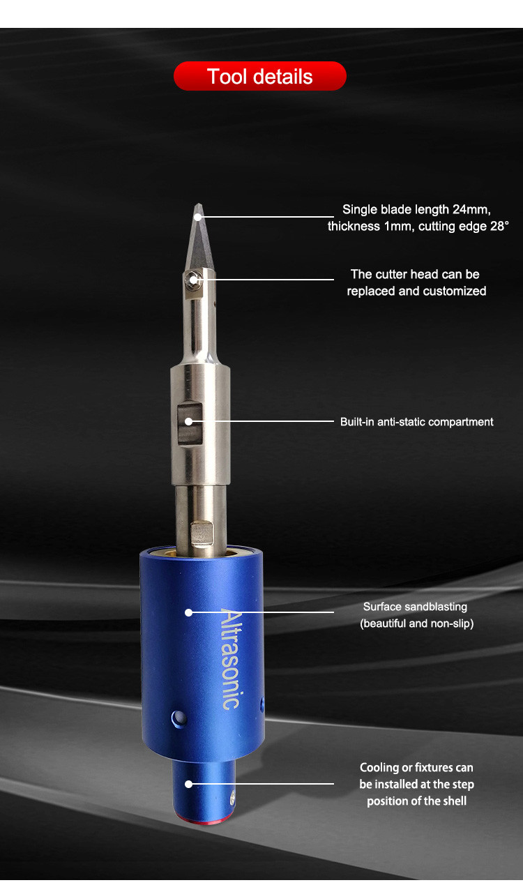 Handheld ультразвуковые нож для разрезания 30K/автомат для резки