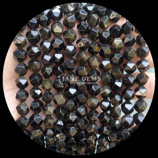 Многоцветные бриллиантовые бисеры и синий песчаник для изготовления ювелирных изделий