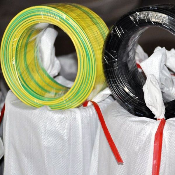 Электрический провод с натяжкой BVV Blvv 1X0.5 0.75 10 25 35mm2 Красная бытовая техника Электрический кабель питания 300V 500V