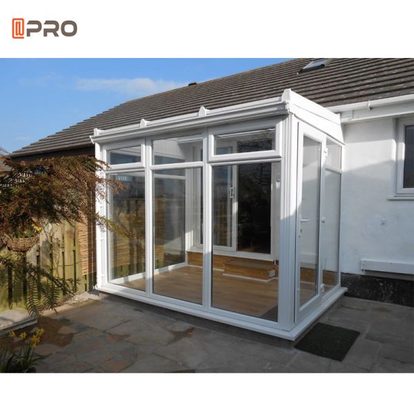 Powder Coating Glass Prefab Sunroom Houses Aluminium Retractable Lowes