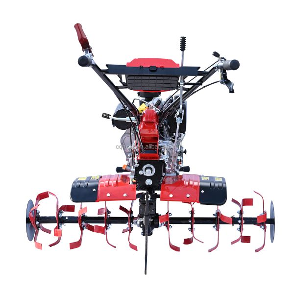 173/178f/186f/192f Diesel Powered Micro Tiller Agricultural Usage Machine Type Cultivator