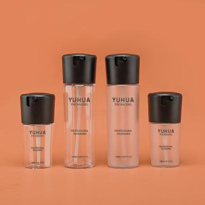 Da garrafa plástica vazia da bomba da fundação do ANIMAL DE ESTIMAÇÃO 50ml 100ml carimbo quente