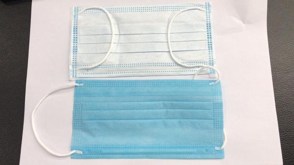 Optional Color Disposable Face Mask 17.5cm X 9.5cm Lint Free Lightweight