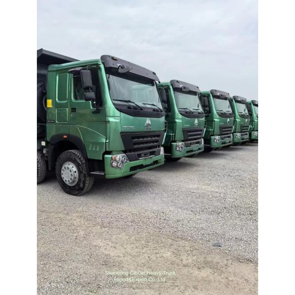 New Used Heavy-Duty Truck HOWO 371HP 400HP 6X4 8X4 Transport Dump Truck