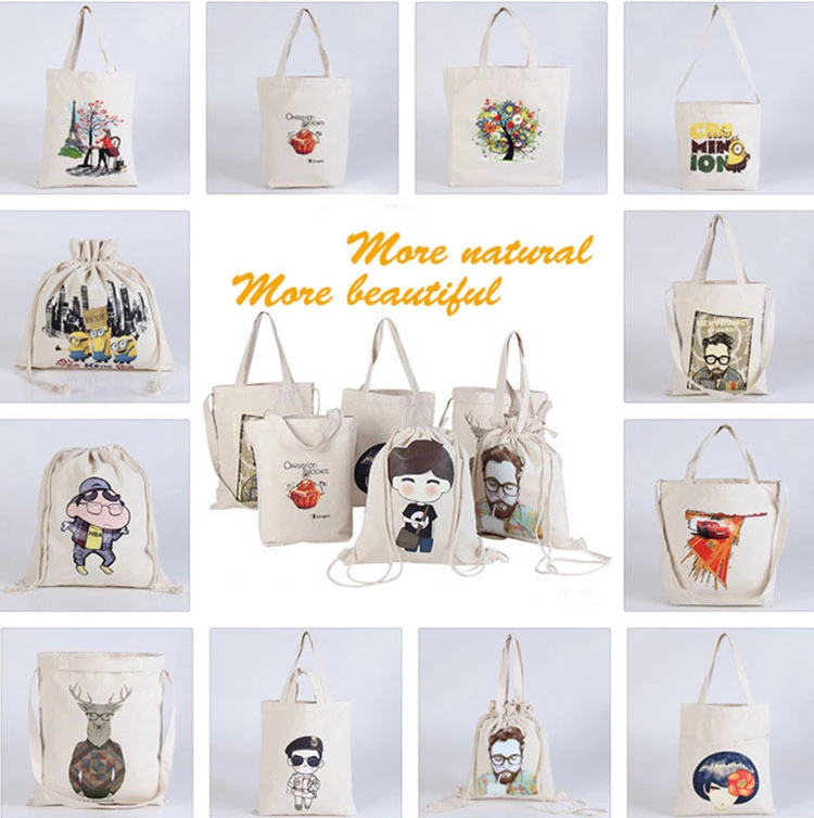 Ходя по магазинам напечатанные сумки Тоте холста хлопка повторно использованные Эко