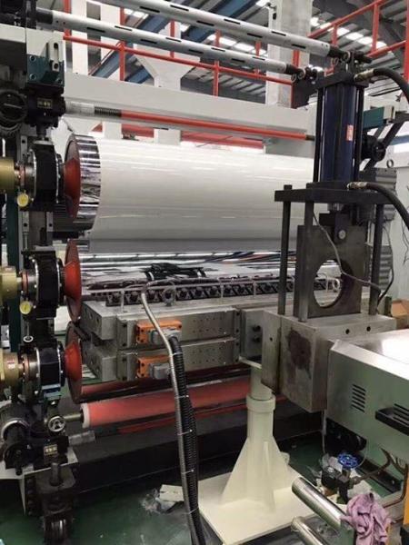 Soft Plastic Sheet Extrusion Machine UPVC Plastic Processing Length 15mm-20mm