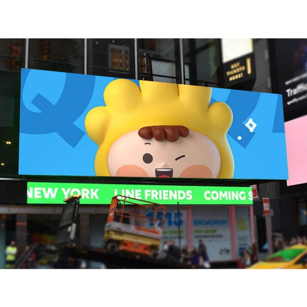 8mm Clear Billboard Advertising LED Display Screen For Outdoor 160 Degree